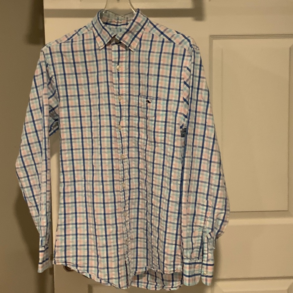 Vineyard Vines Multicolor Plaid Button Down Shirt